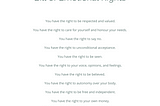 The Emotional Rights of Women