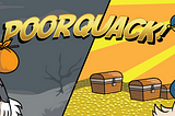 Golden Egg Presale on PoorQuack Launchpad