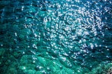 Ocean water surface