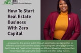 Realtor Funke Dialogue: How to start a Real Estate business with zero capital