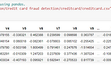 Credit Card Fraud Detection