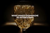 What makes Champagne so interesting?