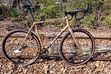 2018 Gold Trek Crockett Disc | Single Speed Gravel Build