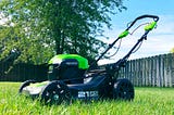 Greenworks 40V 21 inch Self-Propelled Cordless Electric Lawn Mower