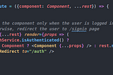Private routes with React-router while using the render method