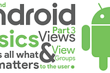 Understand Android Basics Part 3: UI is all what matters to the user (Views & ViewGroups)