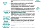 Green Ink on the Curriculum Review
