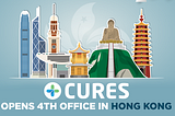 CURES sets foot in Asia: Opens 4th office in Hong Kong