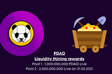 Panda Dao : Liquidity mining rewards