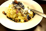 10-Minute Mushroom Carbonara — Pasta Carbonara