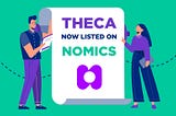 Theca is listed on Nomics