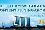Meet Team WeGOGO at Consensus Singapore 19–20 Sep!