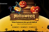 Share your costume in telegram to win rewards!