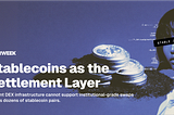 Stablecoins as the Settlement Layer