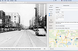 You can easily correct dates and locations in scanned photos