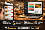 🚀 Live Webinar Tomorrow: Build a Restaurant Ordering App from Scratch