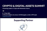 The Financial Times Teams Up with BBA for London’s Crypto & Digital Assets Summit; Natalie Elphicke…