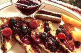 Side Dish — Blueberry and Raspberry Pancake Topping