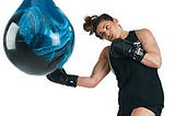 Water Filled Standing punch bag