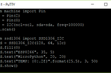 MicroPython จอแสดงผล ตอนที่ 2 (i2c OLED)