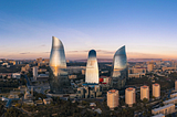 Feeling blessed to witness the majestic Baku Flame Towers in all their glory! 😍✨ A true architectural marvel that illuminates the city skyline. #BakuFlameTowers #CityOfLights #AzerbaijanAdventures 🏢🌃✨