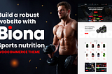 Sports Nutrition WooCommerce Theme — Best WordPress Theme for eCommerce