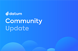 Datum Update & Meet the team in Prague!