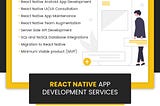 React Native App Development Company in India