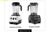 Vitamix E520 vs. 7500: The Key Differences