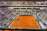 Live 8K transmission at French Open