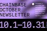 Chainbase October Newsletter