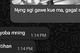 Aku, Kue Sus, dan IP Semester Dua