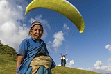 Flying high with Nepal’s first female paraglider pilot