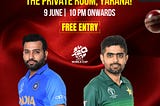 India vs Pakistan ICC Men’s T20 World Cup 2024