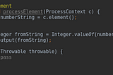 Error Handling Elements in Apache Beam Pipelines