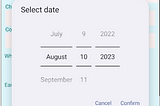 How to use react native date picker| Date picker with tex