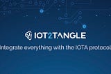 IOT2TANGLE. End of year review