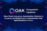 Ecosystem Updates — Grants Program Activity, Automation is Surging, AI+Web3 Event, Website…