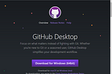 github desktop