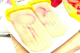 Strawberry-Banana Daiquiri Ice Pops