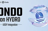 Hydro Integrates Ondo USDY