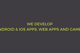 Mobile App Development- Quick Startapps