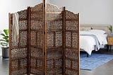 woodenDiscover the Charm of Handcrafted Wooden Room Divider Screens