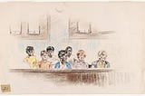 The Trial of the “New Haven Nine.”