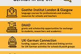 Resources for learning German in the UK