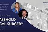 Why we’re running a FREE Legal Leasehold Surgery