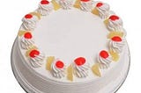 Send Your Love Through Classic Pineapple Cake at WishByGift