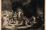 Rembrandt — A Decade of Brilliance, Christ Preaching (La Petite Tombe)
