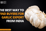 How to Start Garlic Export from India?