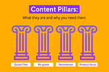 Building a Strong Foundation for Your Content Strategy With Content Pillars